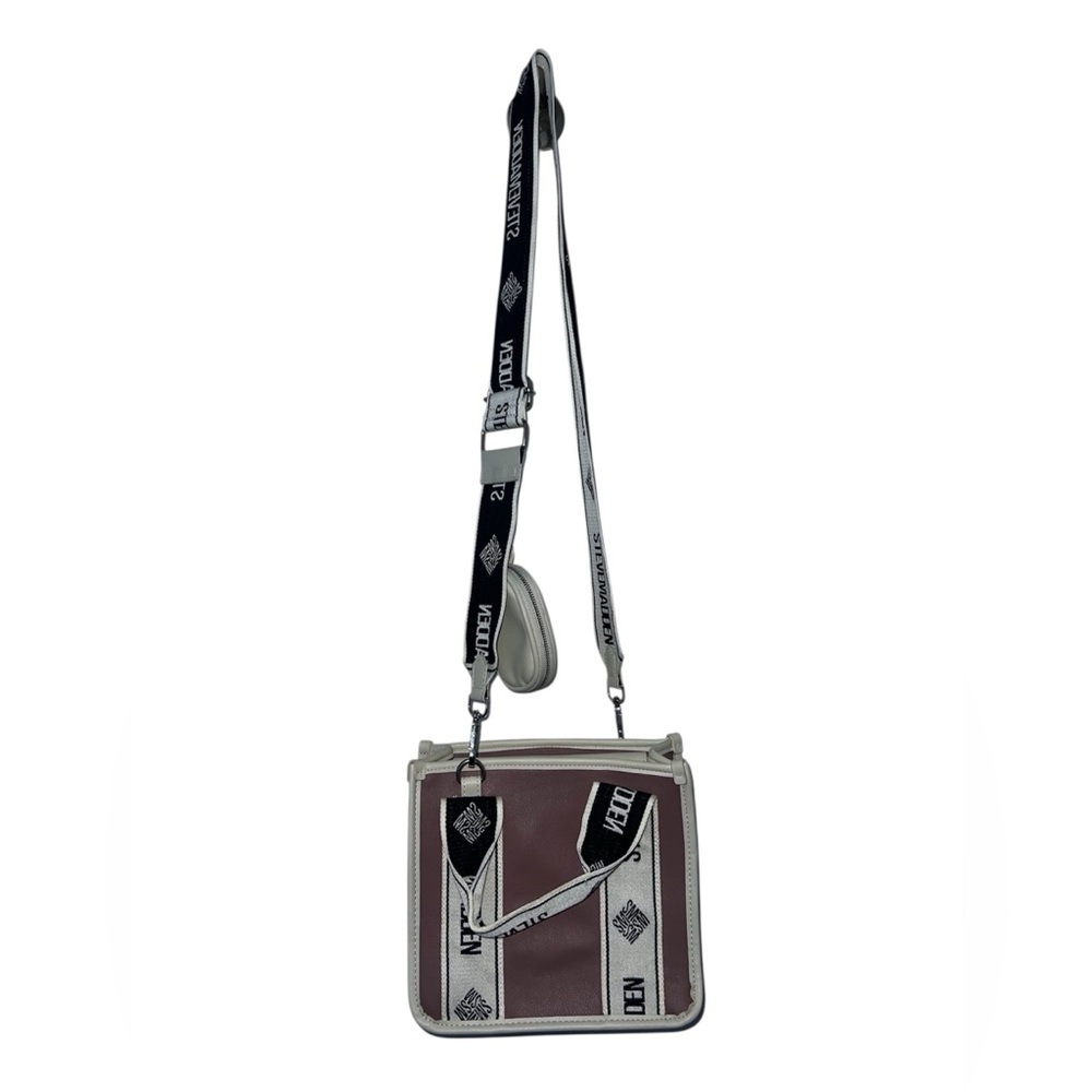 Steve Madden Crossbody Bag in Pink and White